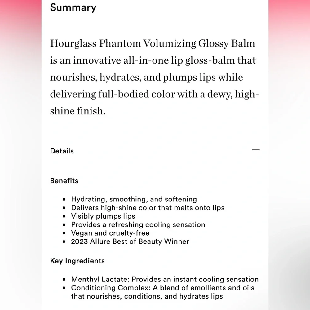 NEW ‘RED 0’ Phantom Volumizing Glossy Balm